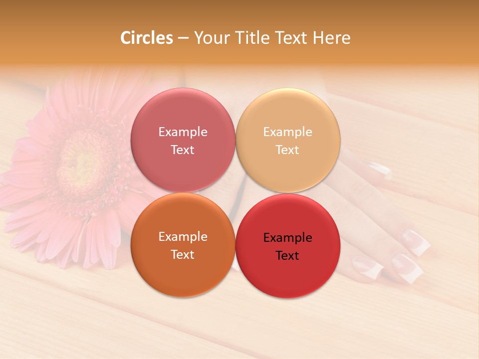 Hygiene Finger Color PowerPoint Template