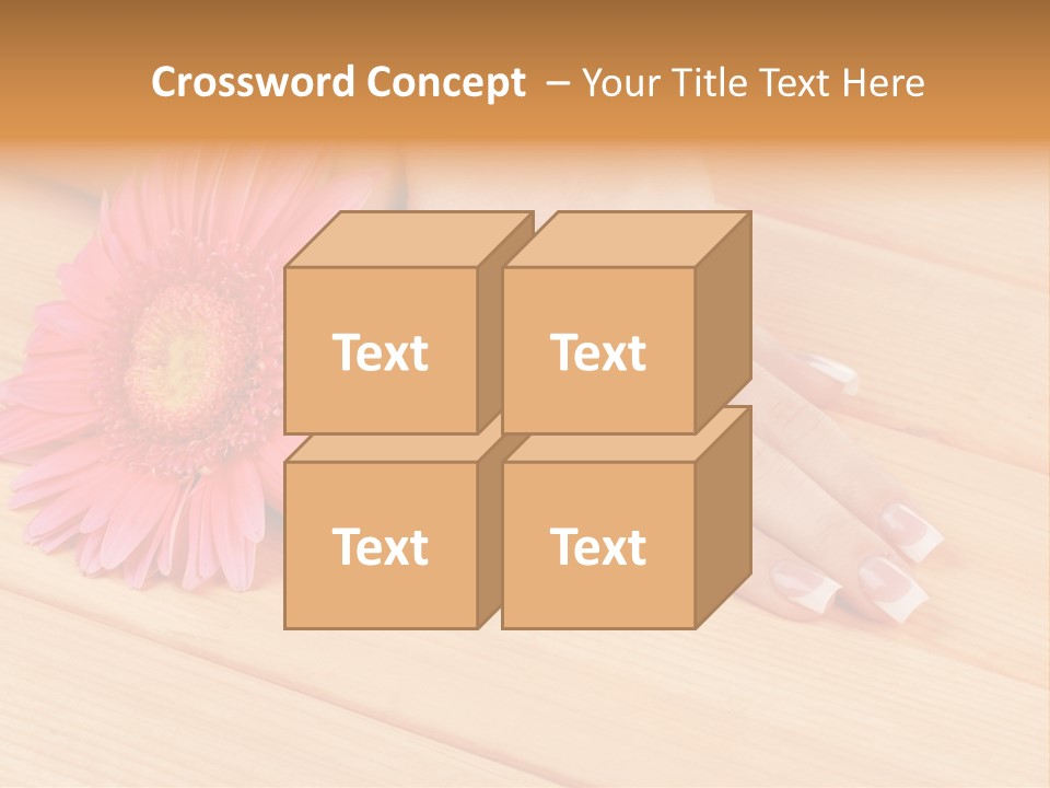 Hygiene Finger Color PowerPoint Template