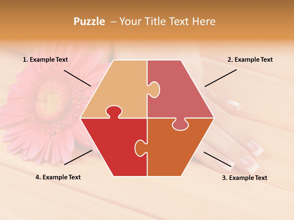 Hygiene Finger Color PowerPoint Template