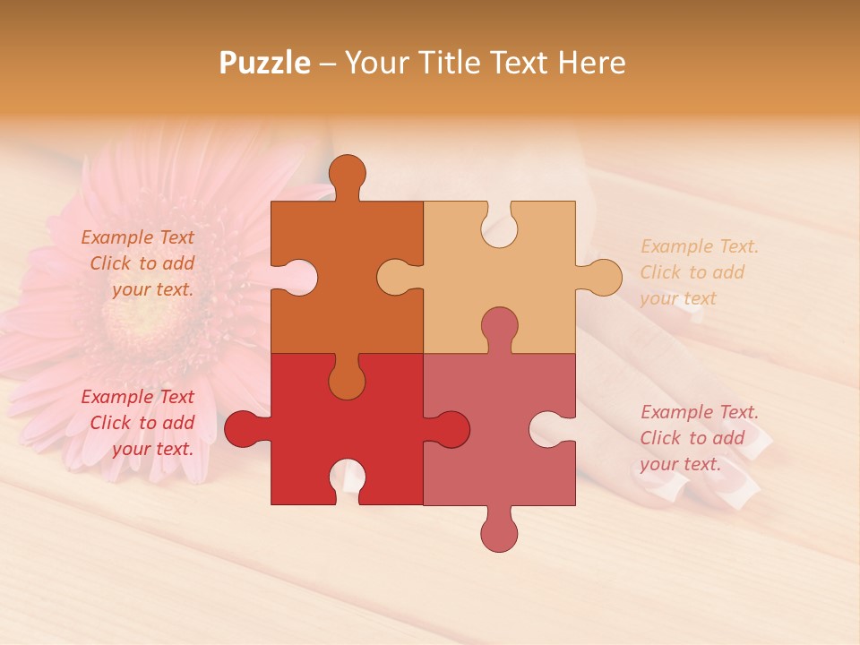 Hygiene Finger Color PowerPoint Template