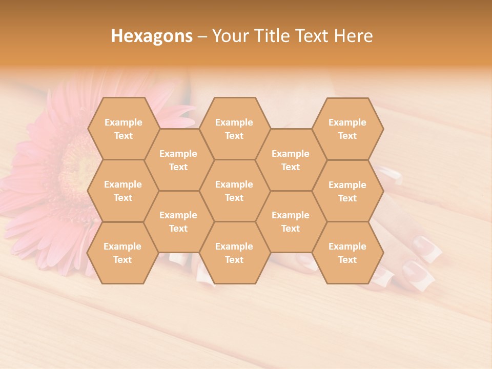 Hygiene Finger Color PowerPoint Template