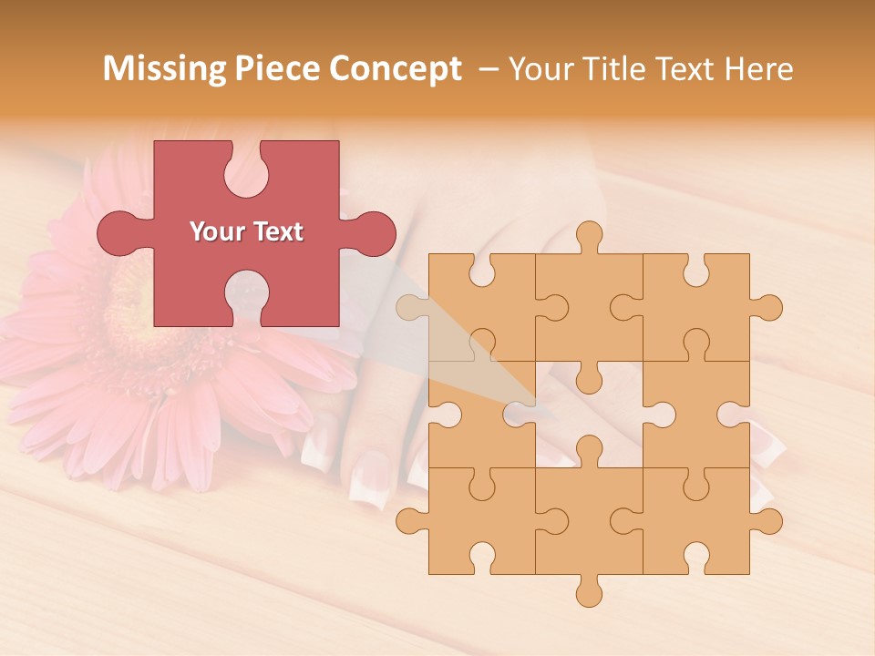 Hygiene Finger Color PowerPoint Template