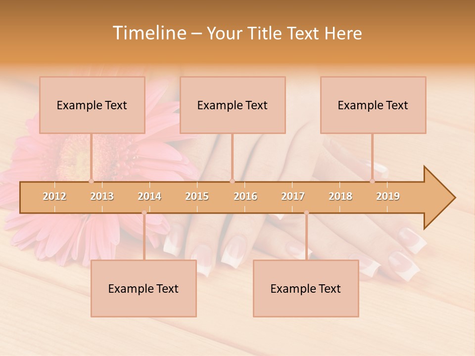Hygiene Finger Color PowerPoint Template