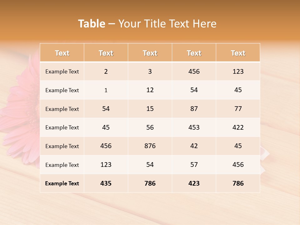 Hygiene Finger Color PowerPoint Template