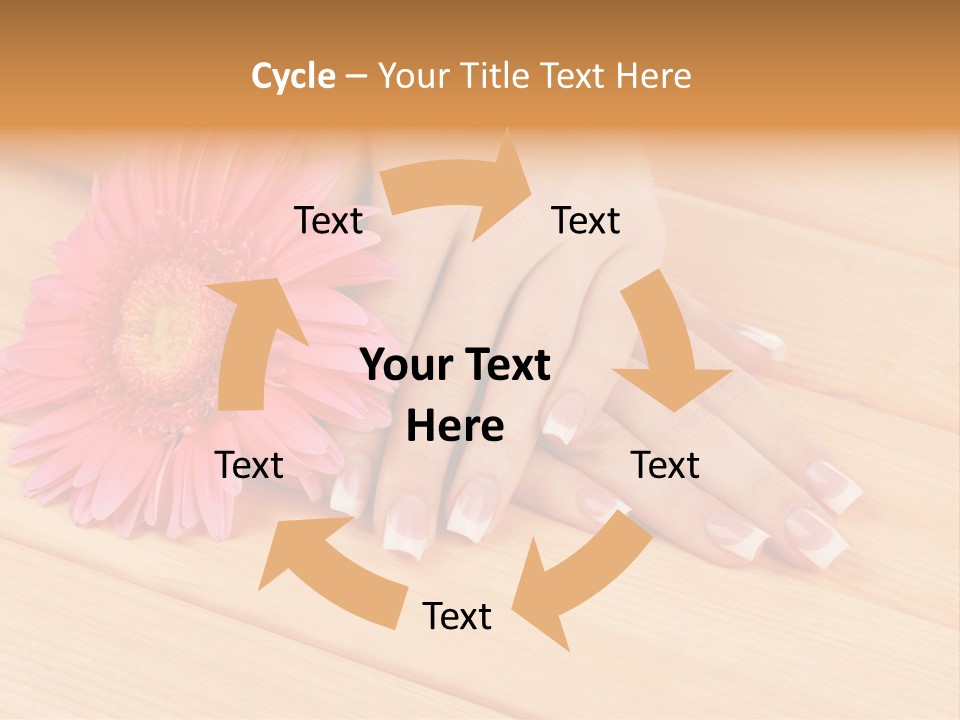 Hygiene Finger Color PowerPoint Template
