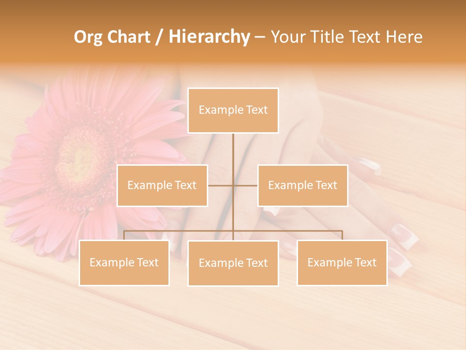 Hygiene Finger Color PowerPoint Template