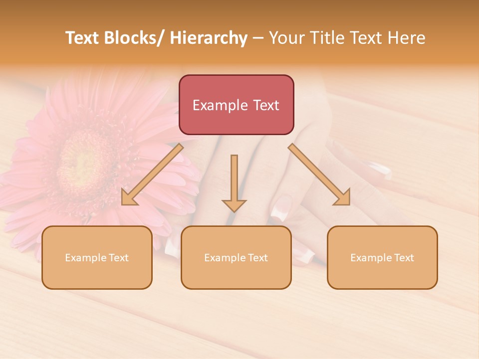 Hygiene Finger Color PowerPoint Template