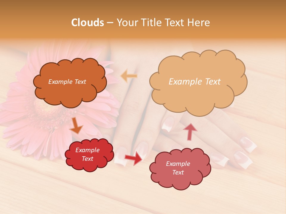 Hygiene Finger Color PowerPoint Template