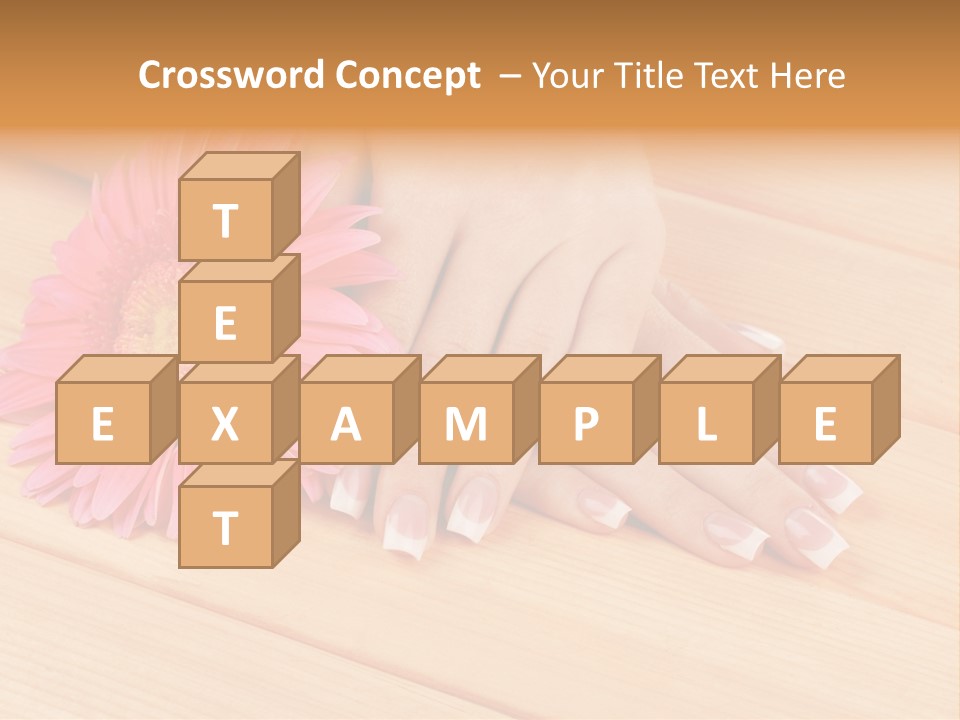 Hygiene Finger Color PowerPoint Template