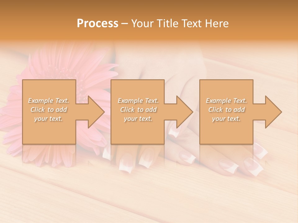 Hygiene Finger Color PowerPoint Template