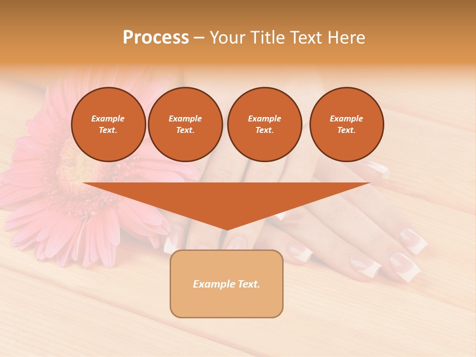 Hygiene Finger Color PowerPoint Template