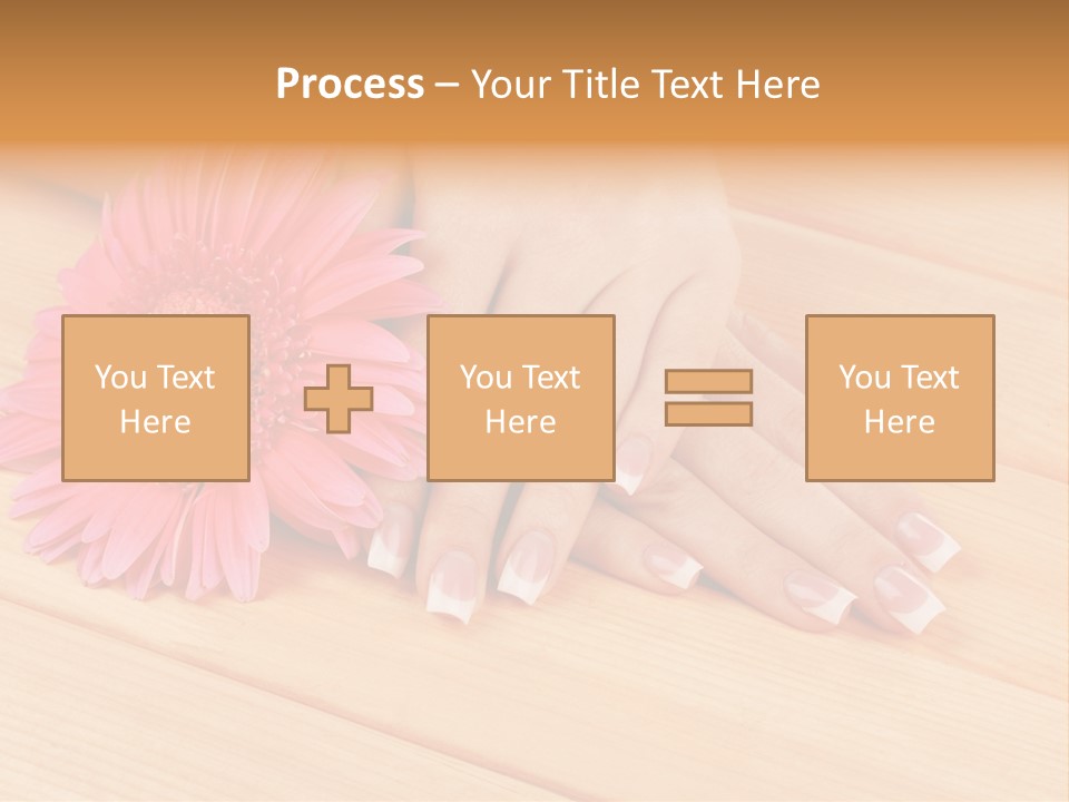 Hygiene Finger Color PowerPoint Template