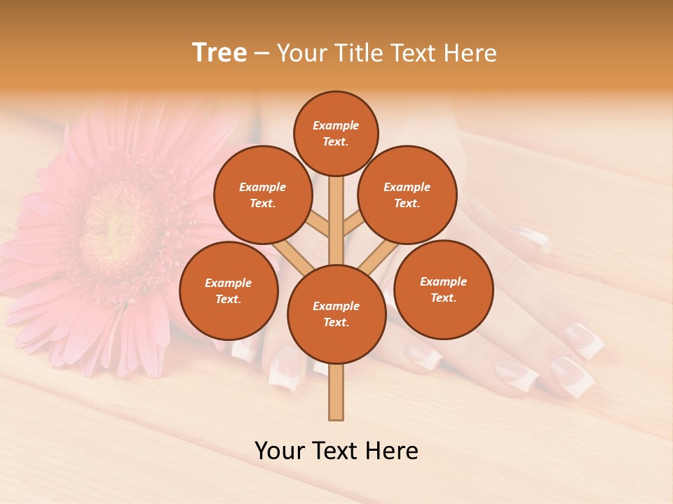 Hygiene Finger Color PowerPoint Template