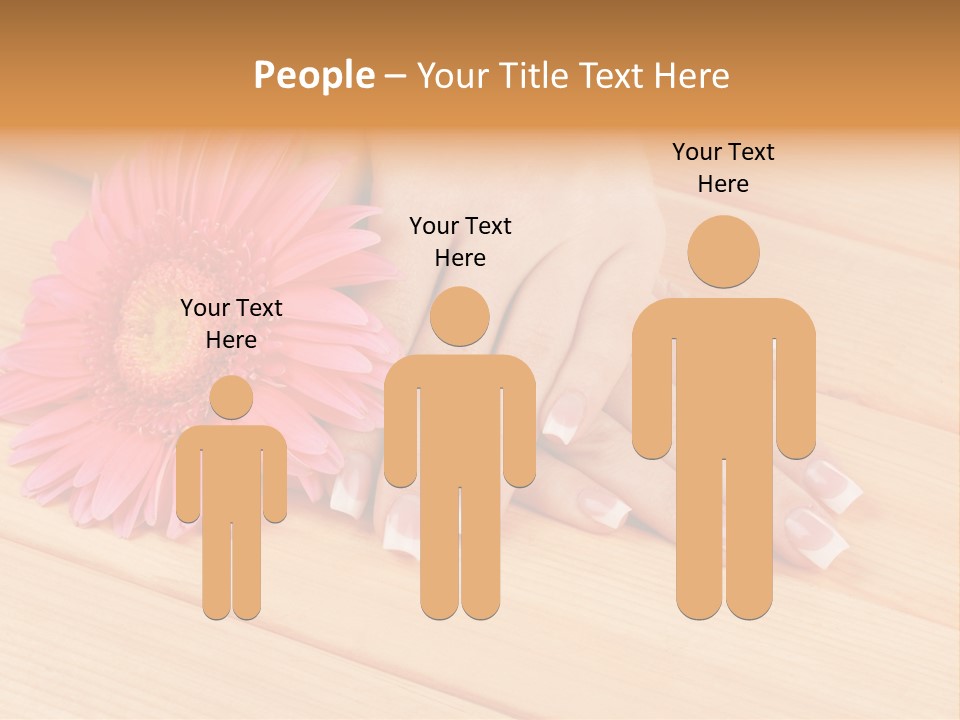 Hygiene Finger Color PowerPoint Template