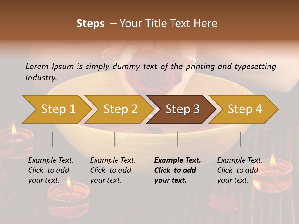 Salon Natural Skin PowerPoint Template