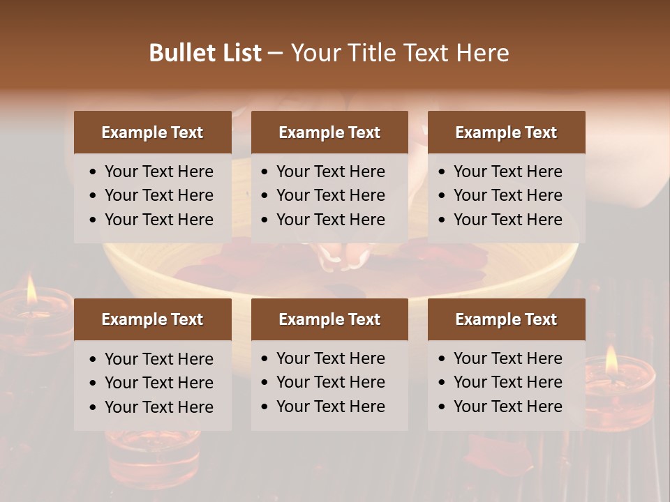Salon Natural Skin PowerPoint Template
