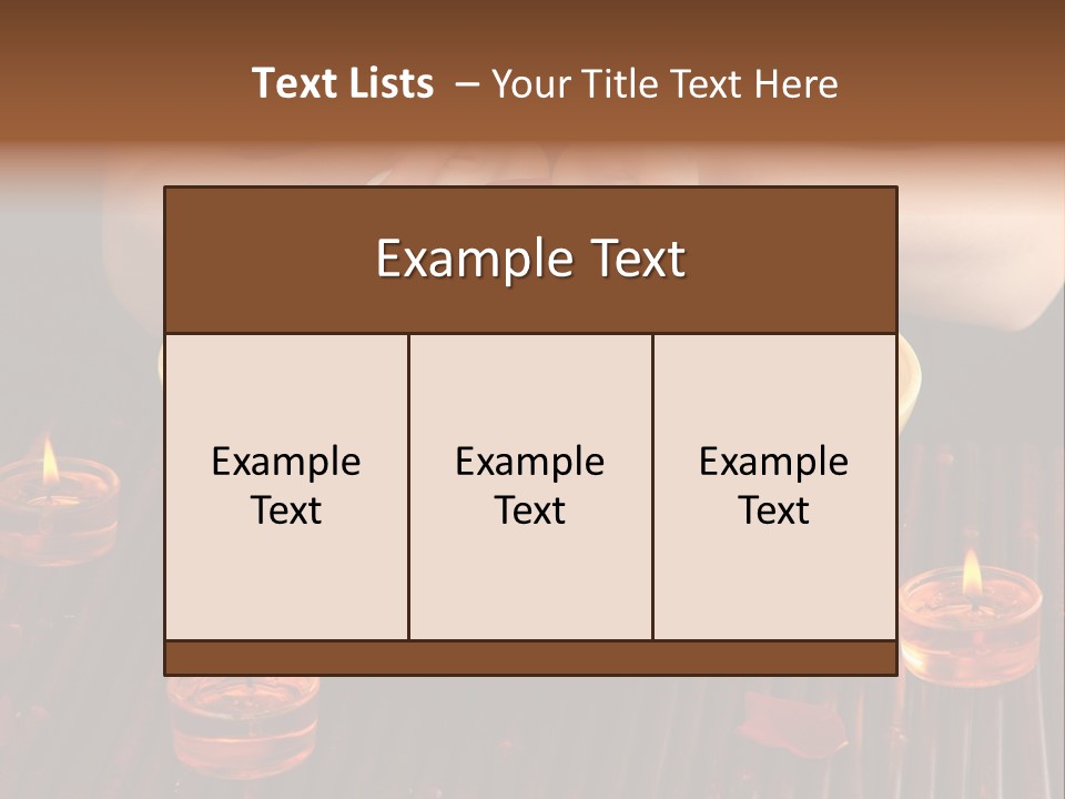 Salon Natural Skin PowerPoint Template