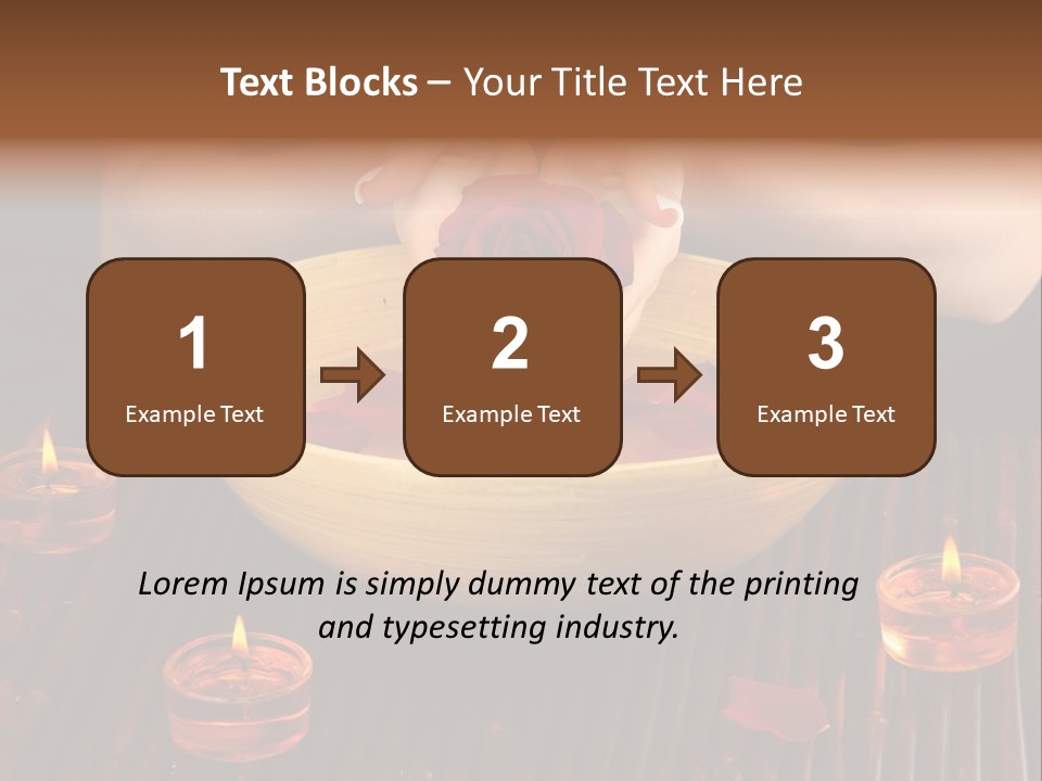 Salon Natural Skin PowerPoint Template