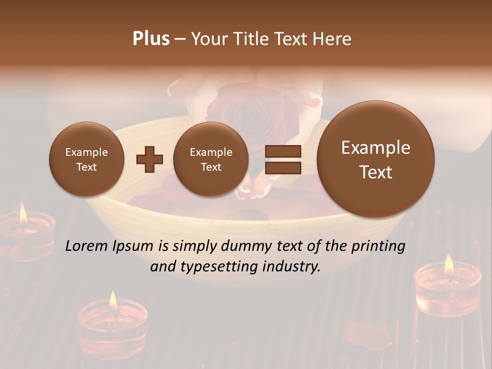 Salon Natural Skin PowerPoint Template