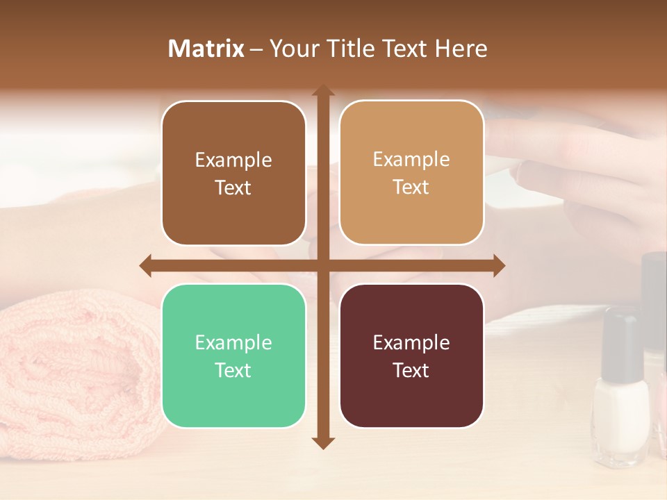 Closeup Care Background PowerPoint Template