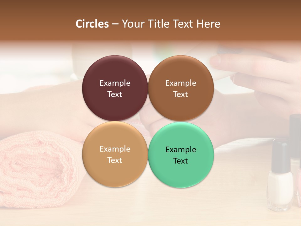 Closeup Care Background PowerPoint Template