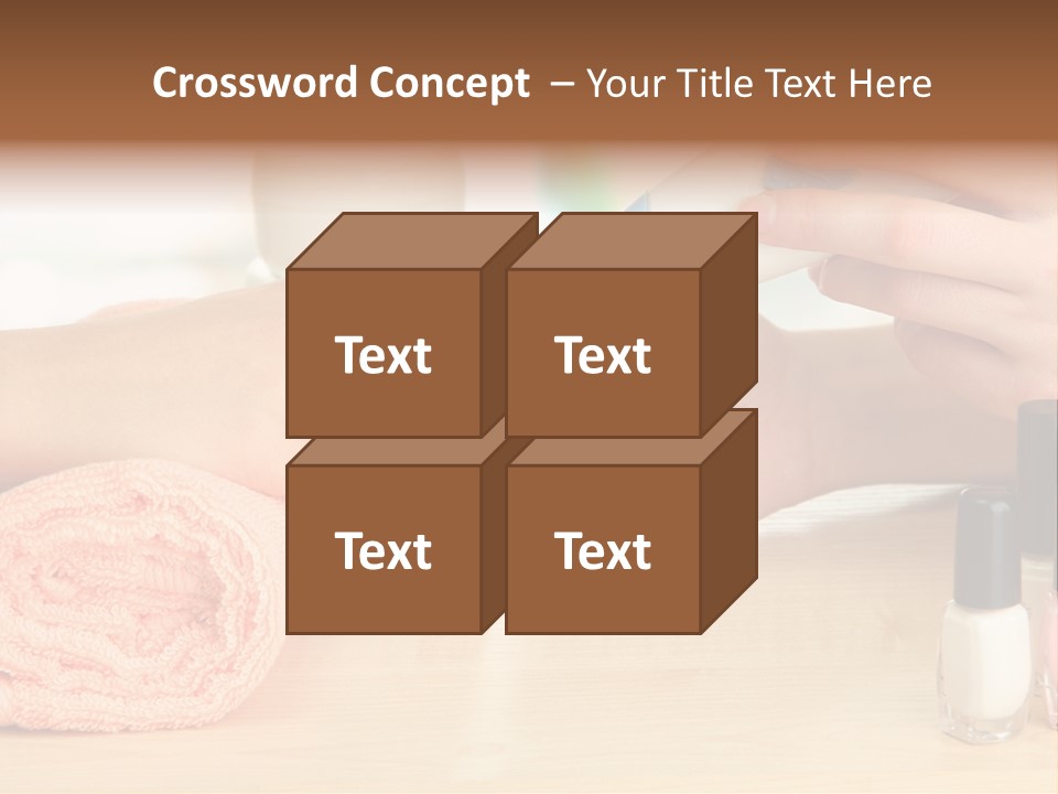 Closeup Care Background PowerPoint Template
