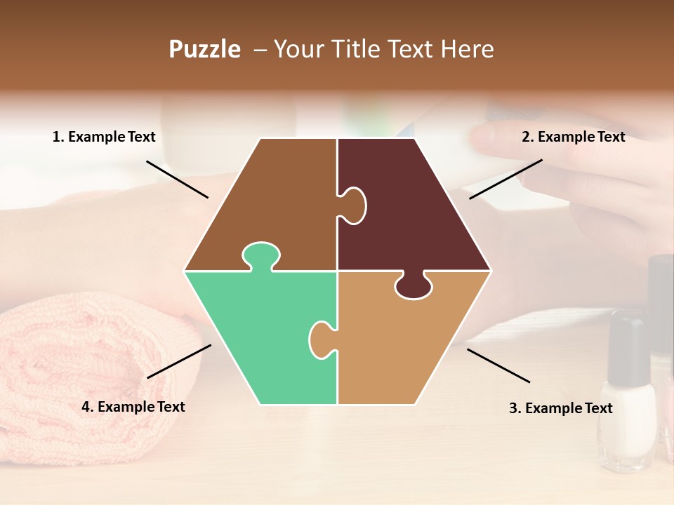 Closeup Care Background PowerPoint Template