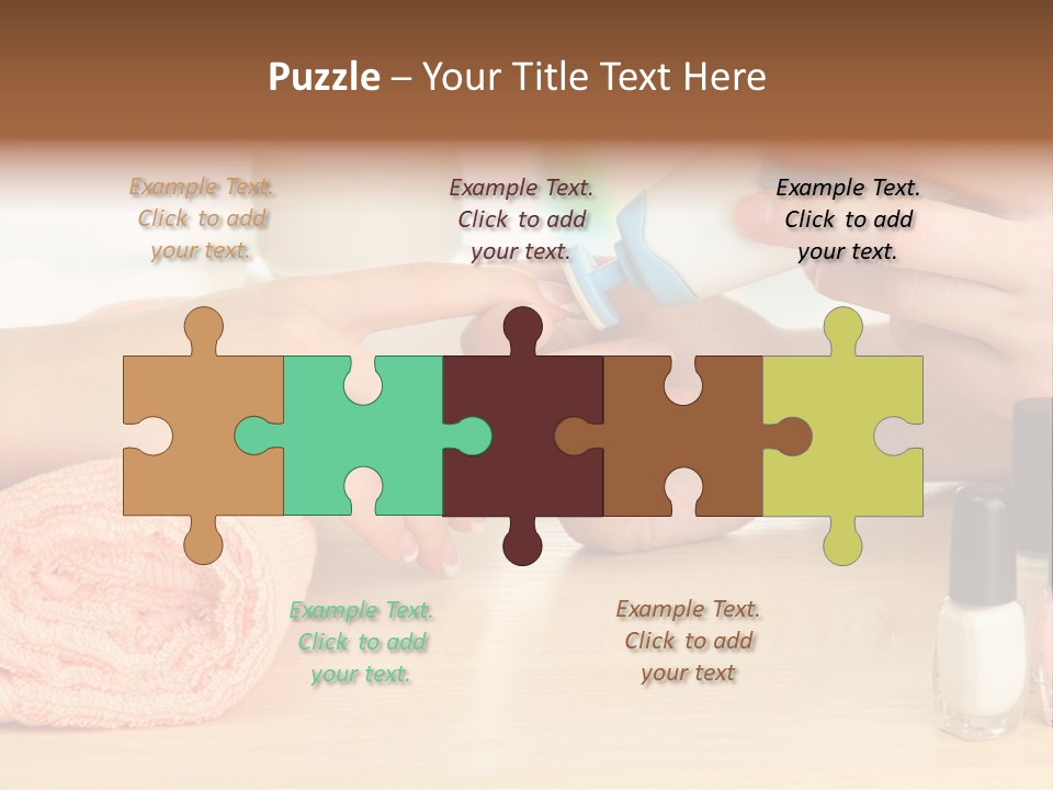 Closeup Care Background PowerPoint Template