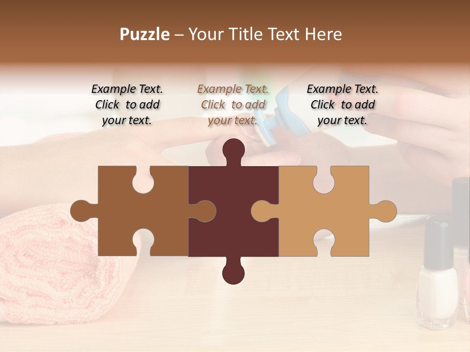 Closeup Care Background PowerPoint Template