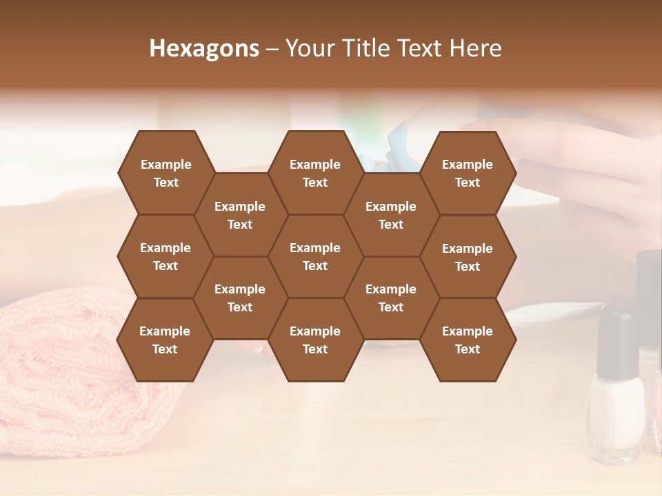 Closeup Care Background PowerPoint Template