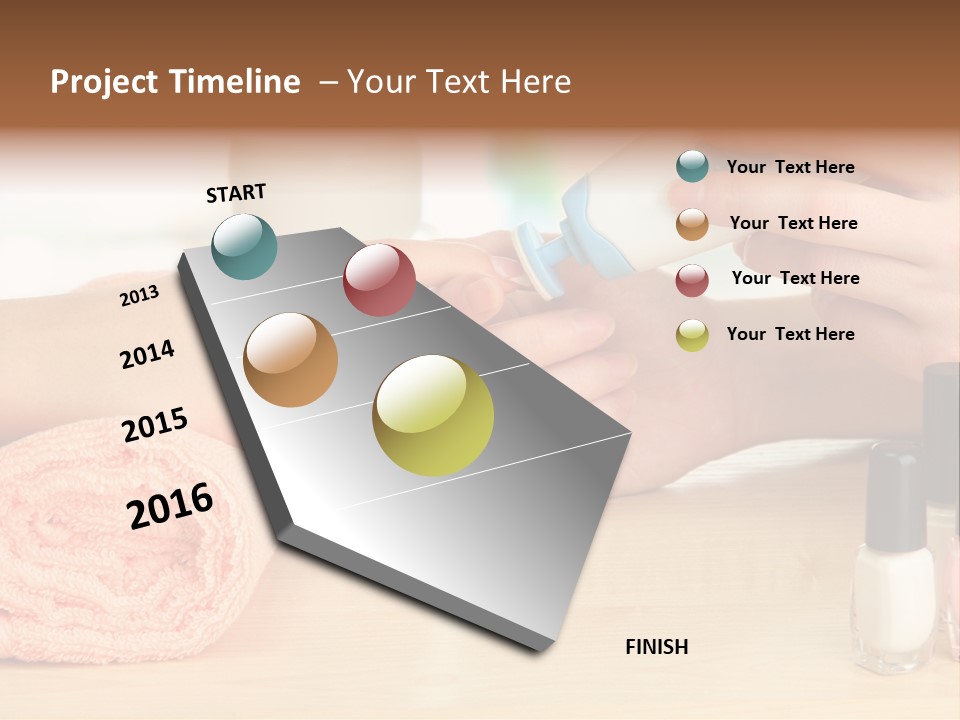 Closeup Care Background PowerPoint Template