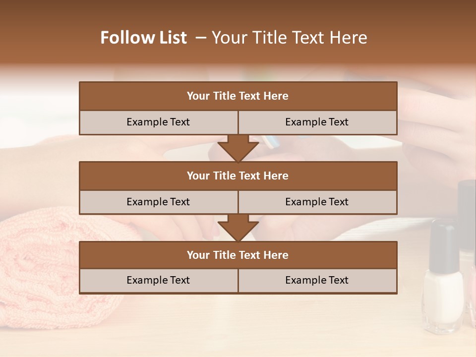 Closeup Care Background PowerPoint Template