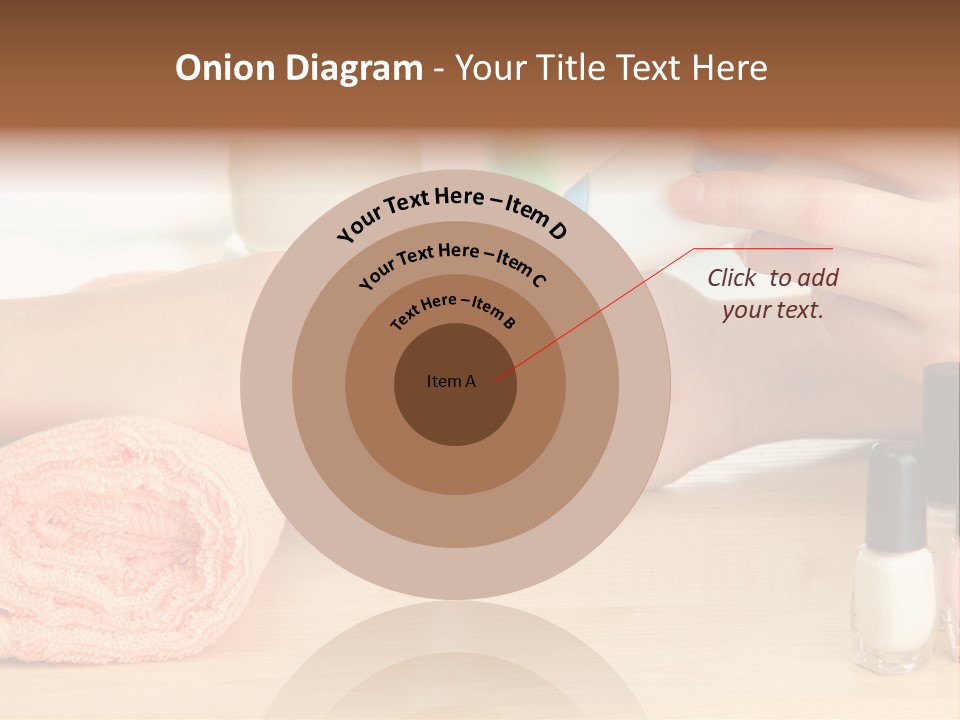 Closeup Care Background PowerPoint Template