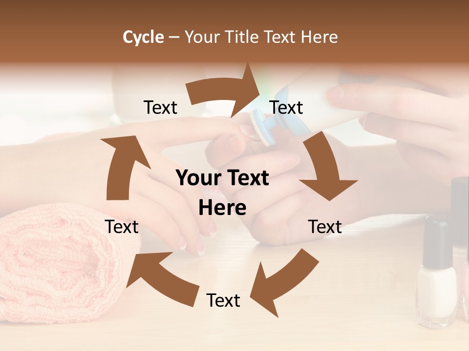 Closeup Care Background PowerPoint Template