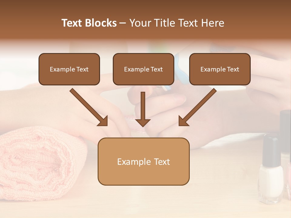 Closeup Care Background PowerPoint Template