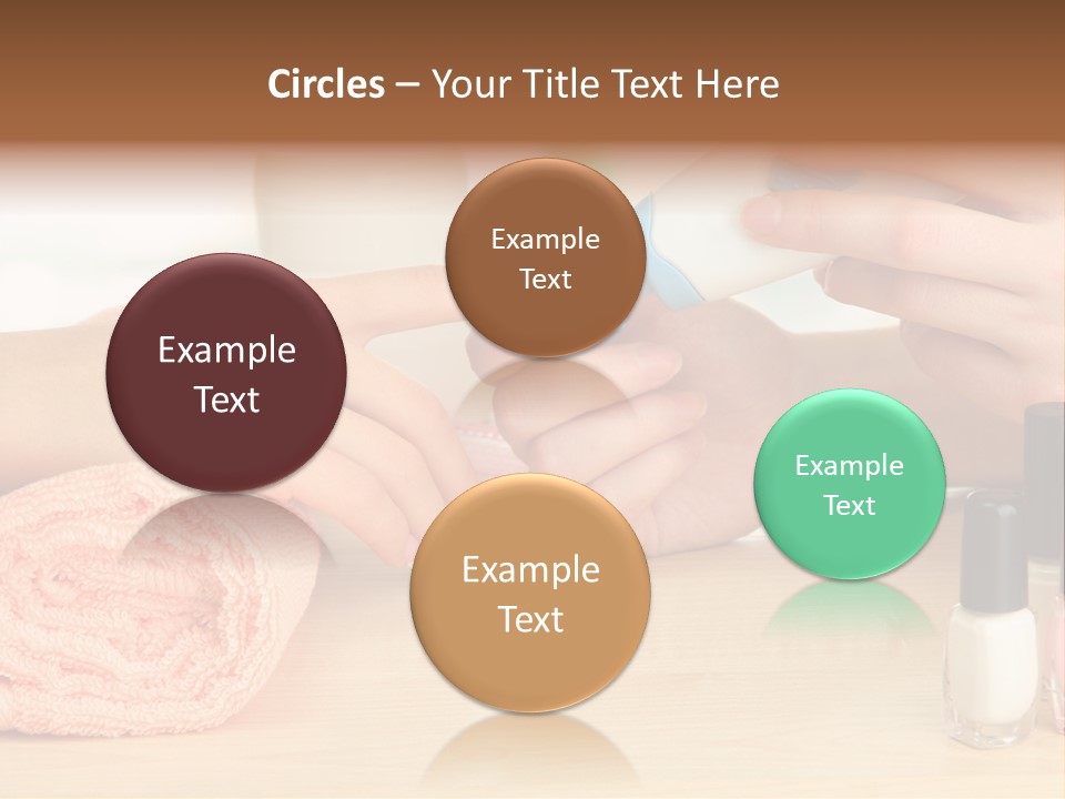 Closeup Care Background PowerPoint Template