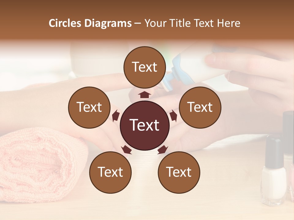 Closeup Care Background PowerPoint Template