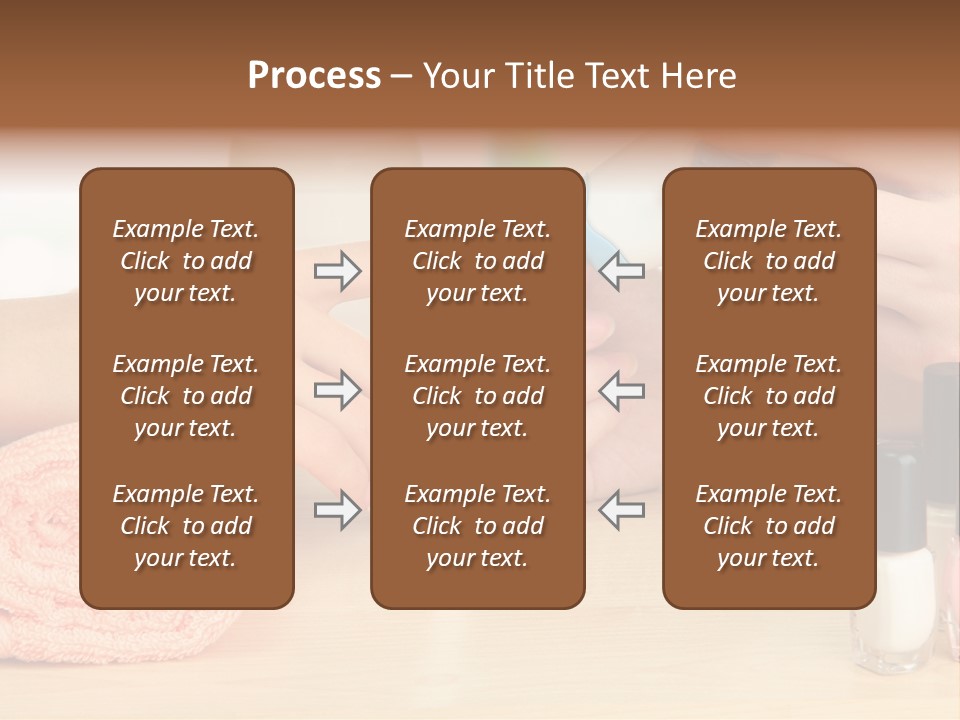 Closeup Care Background PowerPoint Template