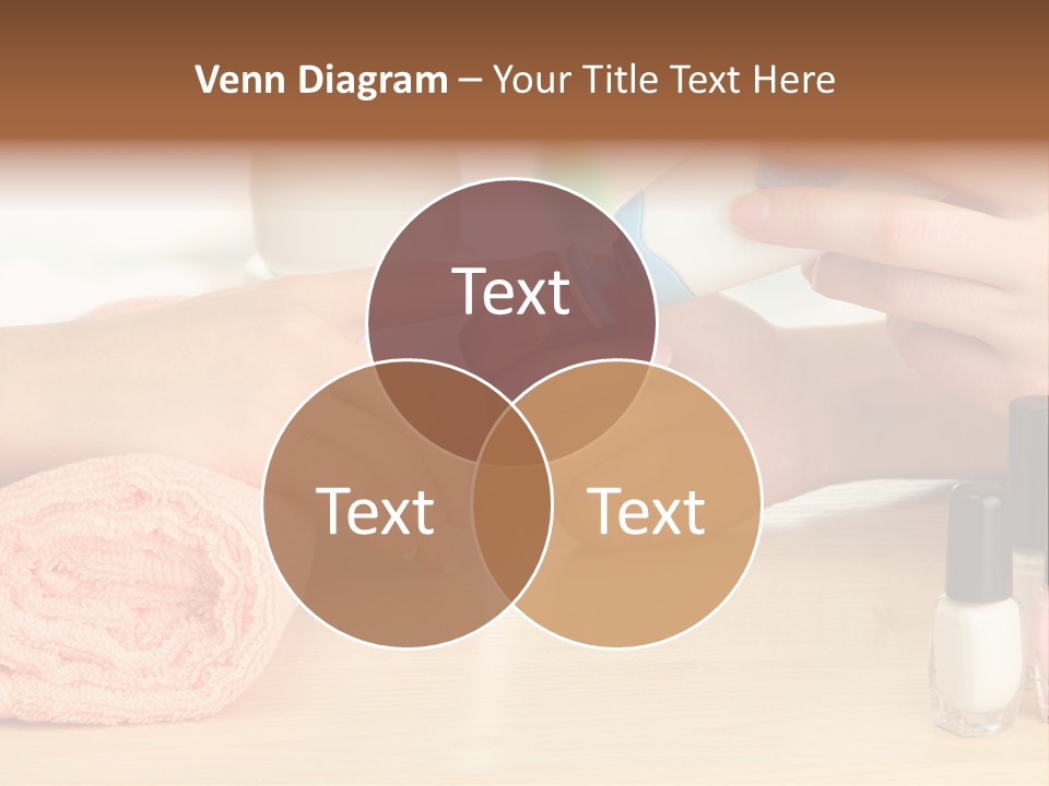 Closeup Care Background PowerPoint Template