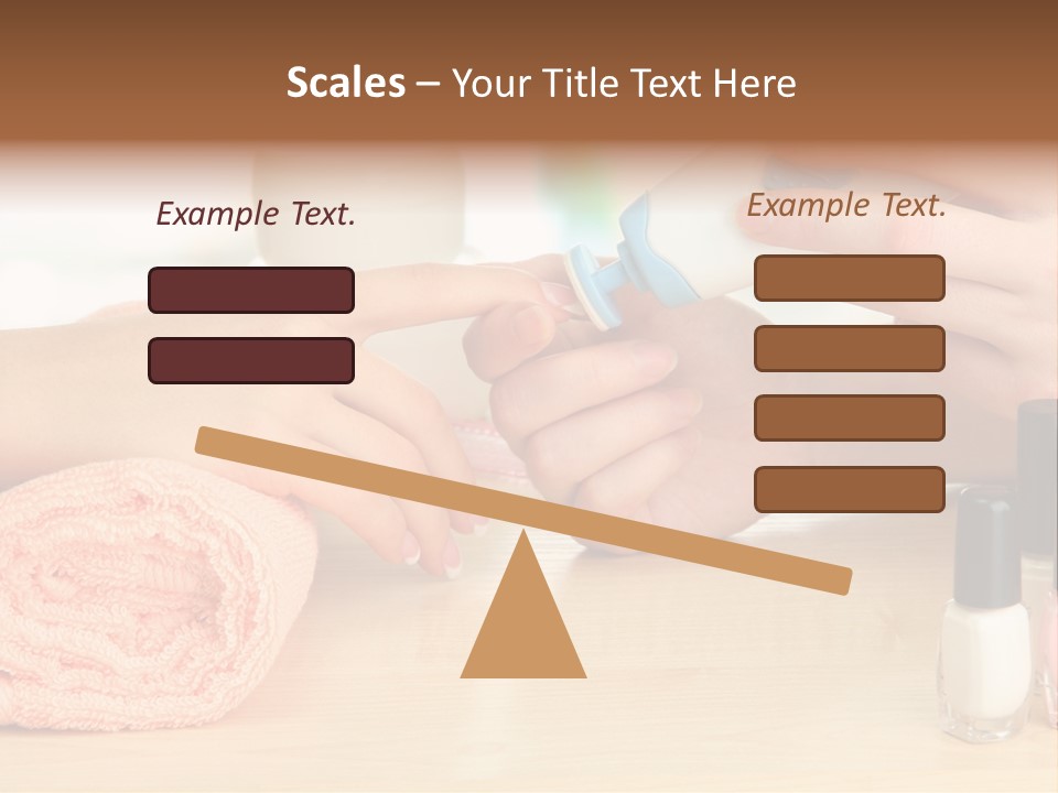 Closeup Care Background PowerPoint Template