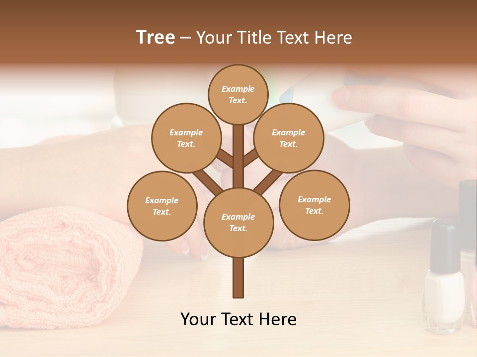 Closeup Care Background PowerPoint Template