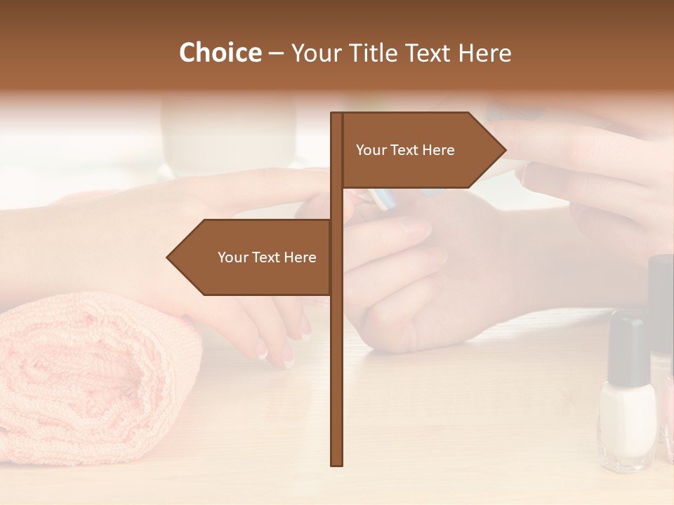 Closeup Care Background PowerPoint Template