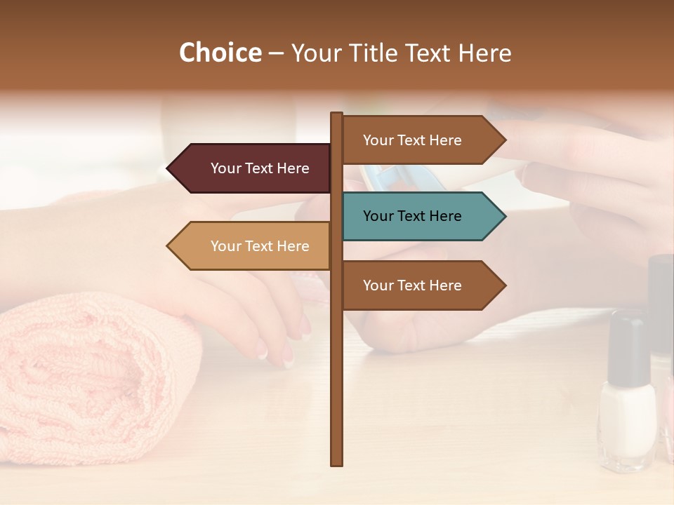 Closeup Care Background PowerPoint Template