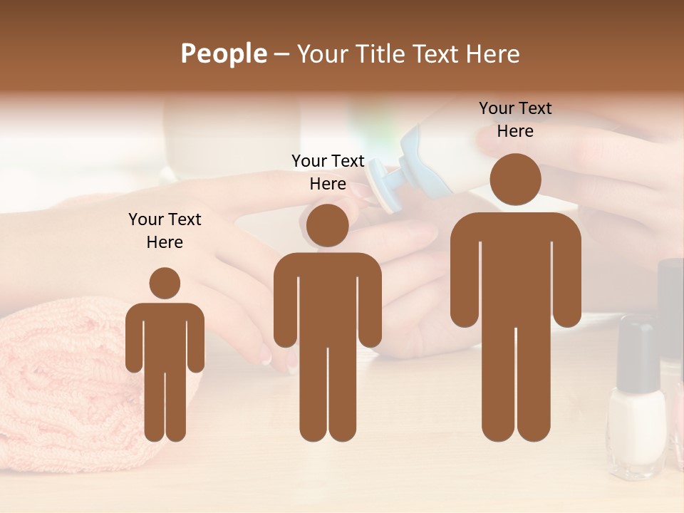 Closeup Care Background PowerPoint Template