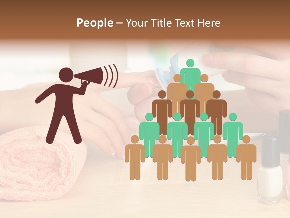 Closeup Care Background PowerPoint Template