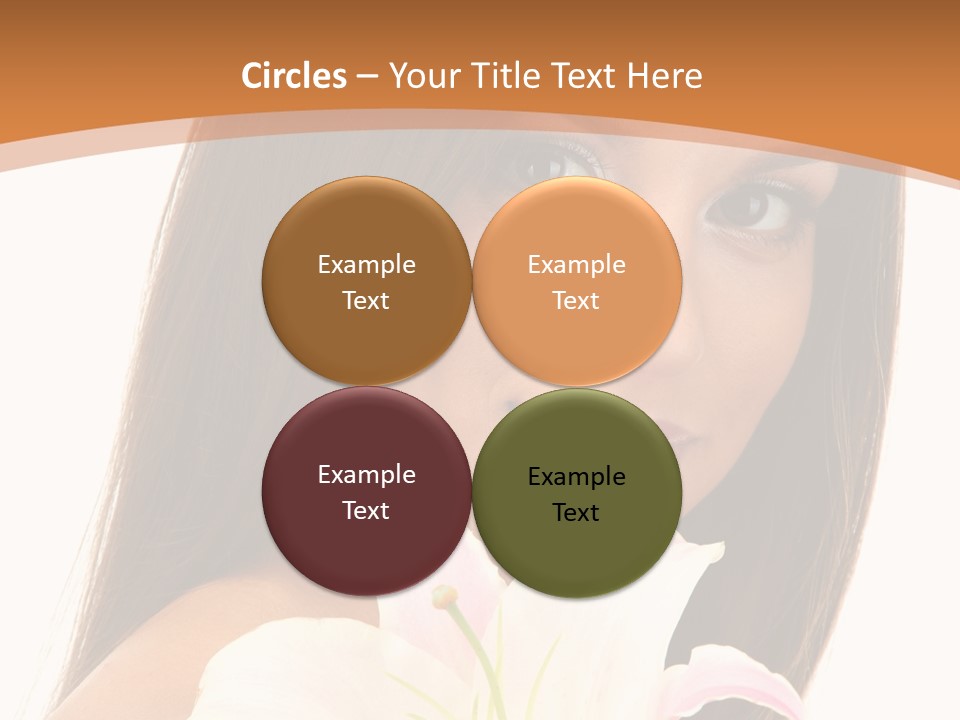 Sensuality Beauty Nature PowerPoint Template