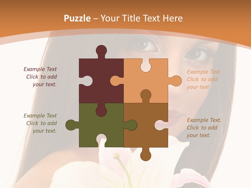 Sensuality Beauty Nature PowerPoint Template