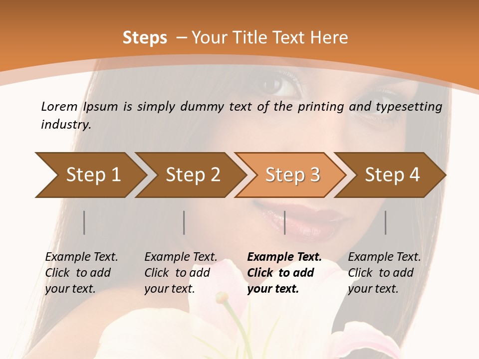 Sensuality Beauty Nature PowerPoint Template
