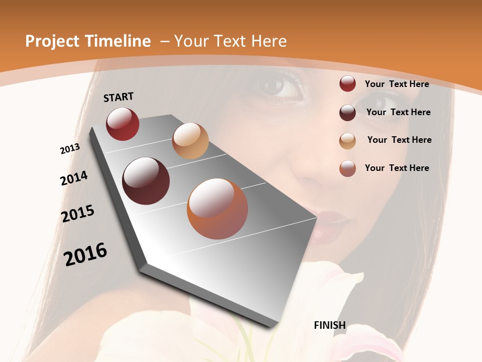 Sensuality Beauty Nature PowerPoint Template