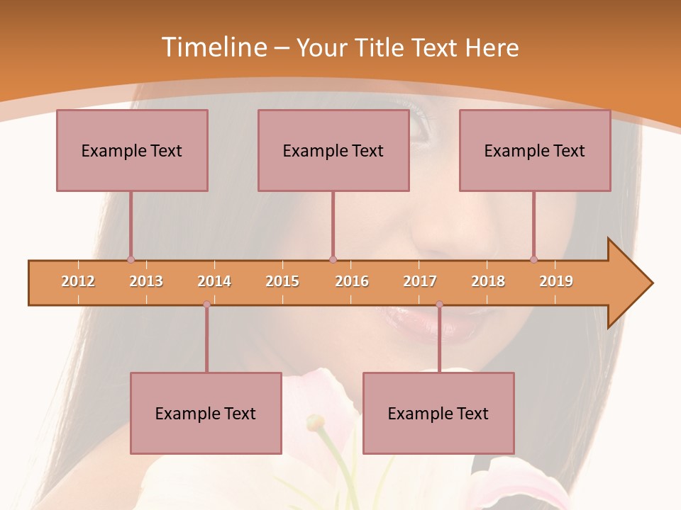 Sensuality Beauty Nature PowerPoint Template